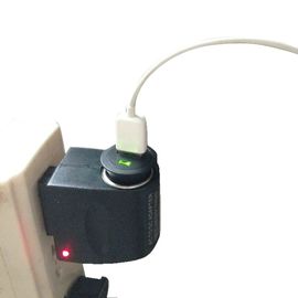 이동 전화를 위해 휴대용 파란 마이크로 소형 USB 차 충전기
