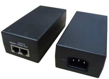 24V 2A 48W 스위치 형태 EU Poe 힘 접합기 RJ45 UL/세륨 승인