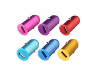 다채로운 소형 Iphone USB 차 충전기 접합기, 셀룰라 전화 보편적인 충전기 접합기