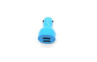 파란 Smartphones를 위한 1개의 보편적인 USB 차 충전기 LED 빛에 대하여 2