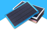 Eco 친절한 이동할 수 있는 태양 USB 휴대용 힘 은행 10000mah 고용량 셀룰라 전화 충전기