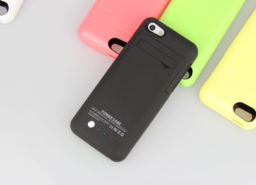 iPhone를 위한 외부 배터리 백업 힘 은행 충전기 예 덮개 5 2200mAh