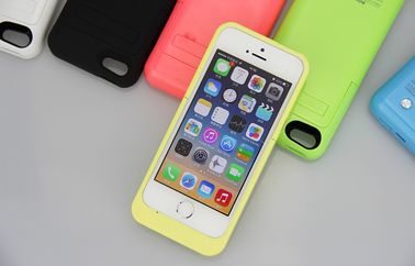 iPhone를 위한 외부 배터리 백업 힘 은행 충전기 예 덮개 5 2200mAh