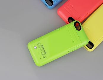 iPhone를 위한 외부 배터리 백업 힘 은행 충전기 예 덮개 5 2200mAh